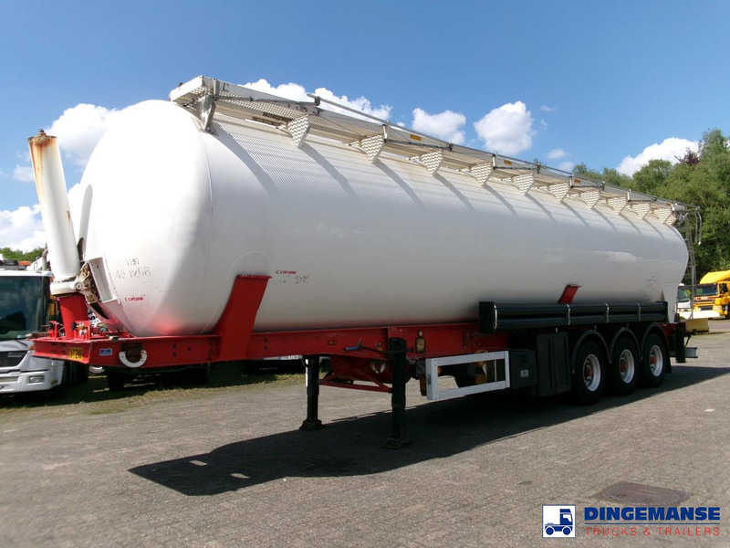 Feldbinder Powder tank alu (tipping) 63 m3 - نصف مقطورة صهريج: صورة 1 Feldbinder Powder tank alu (tipping) 63 m3 - نصف مقطورة صهريج: صورة 1