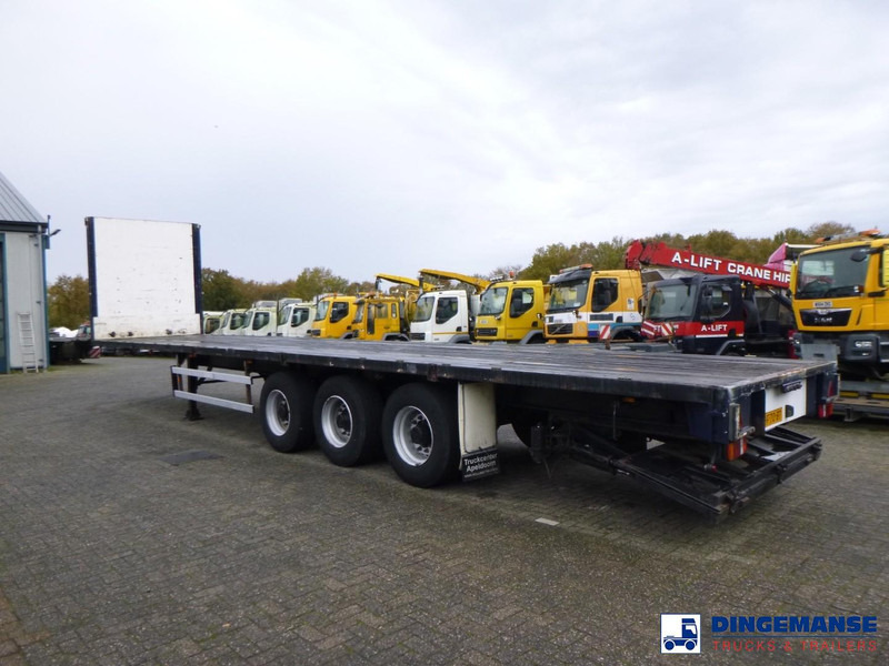 Groenewegen 3-axle platform trailer DRO-12-27 39 t - نصف مقطورة مسطحة: صورة 3 Groenewegen 3-axle platform trailer DRO-12-27 39 t - نصف مقطورة مسطحة: صورة 3