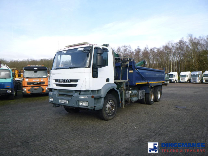 Iveco AD260T33 6X4 RHD tipper + HMF crane - شاحنة كرين: صورة 5 Iveco AD260T33 6X4 RHD tipper + HMF crane - شاحنة كرين: صورة 5