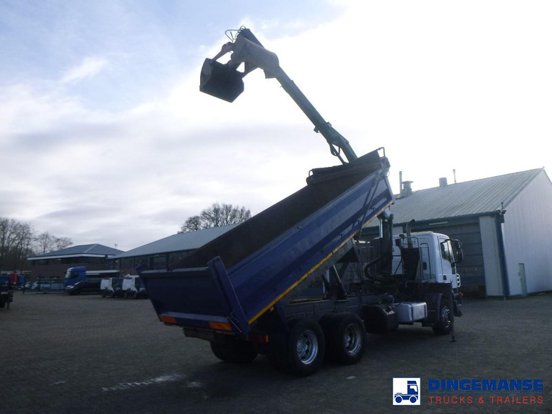 Iveco AD260T33 6X4 RHD tipper + HMF crane - شاحنة كرين: صورة 4 Iveco AD260T33 6X4 RHD tipper + HMF crane - شاحنة كرين: صورة 4