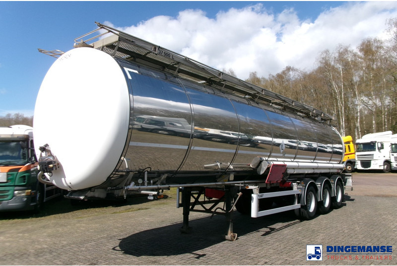 LAG Chemical tank inox 37.5 m3 / 1 comp + pump - نصف مقطورة صهريج: صورة 1 LAG Chemical tank inox 37.5 m3 / 1 comp + pump - نصف مقطورة صهريج: صورة 1
