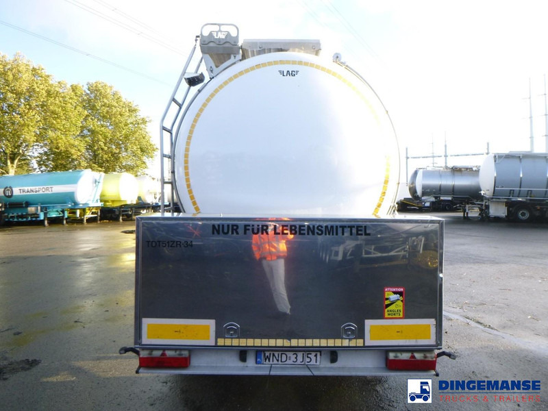 LAG Food tank inox 32 m3 / 3 comp + pump - نصف مقطورة صهريج: صورة 5 LAG Food tank inox 32 m3 / 3 comp + pump - نصف مقطورة صهريج: صورة 5