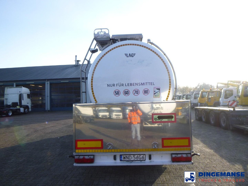 LAG Food tank inox 32m3 / 3 comp + pump + steam heating + webasto - نصف مقطورة صهريج: صورة 5 LAG Food tank inox 32m3 / 3 comp + pump + steam heating + webasto - نصف مقطورة صهريج: صورة 5