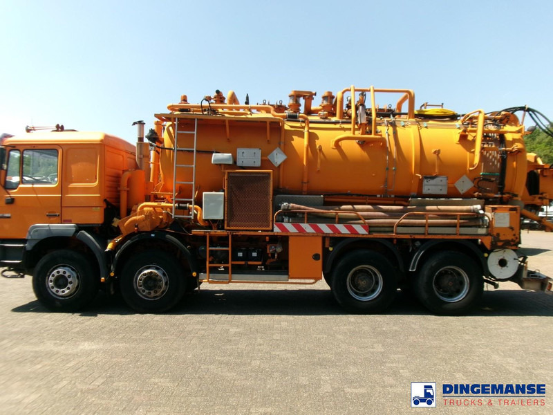 MAN 41.463 8x4 Euro 2 vacuum tank ADR 15 m3 / 2 comp - فراغ شاحنة: صورة 5 MAN 41.463 8x4 Euro 2 vacuum tank ADR 15 m3 / 2 comp - فراغ شاحنة: صورة 5