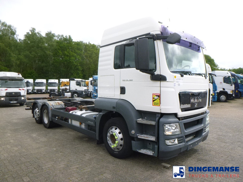 MAN TGS 26.360 Euro 5 6x2 chassis 20 ft + ADR - شاحنة بهيكل معدني للمقصورة: صورة 2 MAN TGS 26.360 Euro 5 6x2 chassis 20 ft + ADR - شاحنة بهيكل معدني للمقصورة: صورة 2