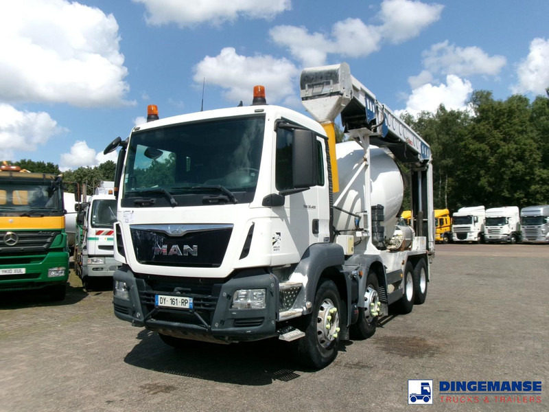 MAN TGS 32.360 8X4 Euro 6 Imer belt mixer 9 m3 - شاحنة خلاطة خرسانة: صورة 1 MAN TGS 32.360 8X4 Euro 6 Imer belt mixer 9 m3 - شاحنة خلاطة خرسانة: صورة 1