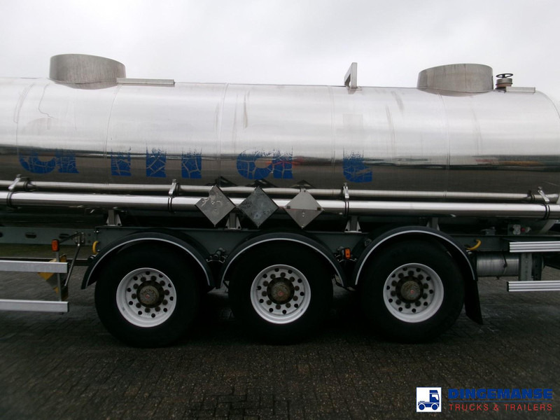 Magyar Chemical tank inox 22.5 m3 / 1 comp - نصف مقطورة صهريج: صورة 5 Magyar Chemical tank inox 22.5 m3 / 1 comp - نصف مقطورة صهريج: صورة 5