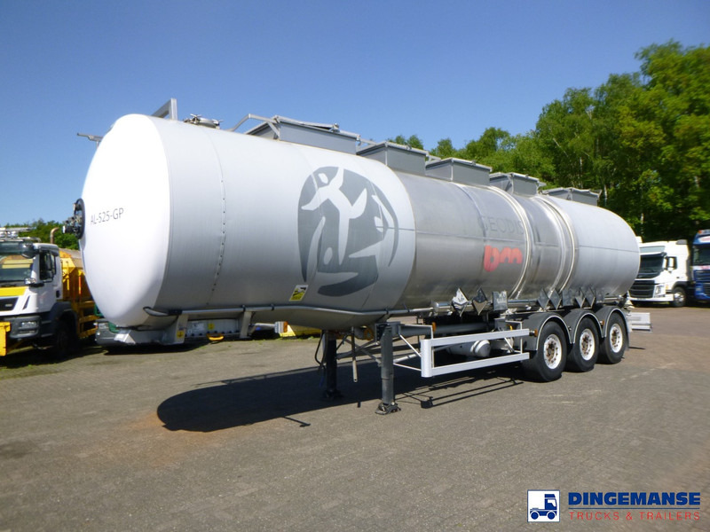 Magyar Chemical tank inox L4BH 44.5 m3 / 3 comp - مقطورة صهريج: صورة 1 Magyar Chemical tank inox L4BH 44.5 m3 / 3 comp - مقطورة صهريج: صورة 1