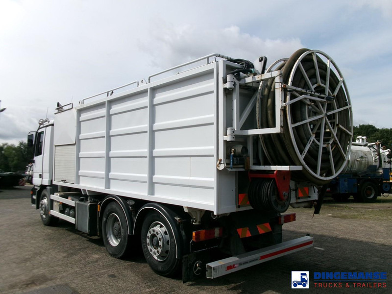 Mercedes-Benz Actros 2535 6x2 vacuum tank Saugbagger - فراغ شاحنة: صورة 4 Mercedes-Benz Actros 2535 6x2 vacuum tank Saugbagger - فراغ شاحنة: صورة 4