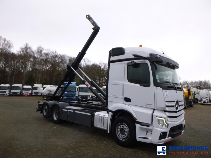 Mercedes-Benz Actros 2843 6x2 Hyva container hook 20t - شاحنة برافعة خطافية: صورة 2 Mercedes-Benz Actros 2843 6x2 Hyva container hook 20t - شاحنة برافعة خطافية: صورة 2