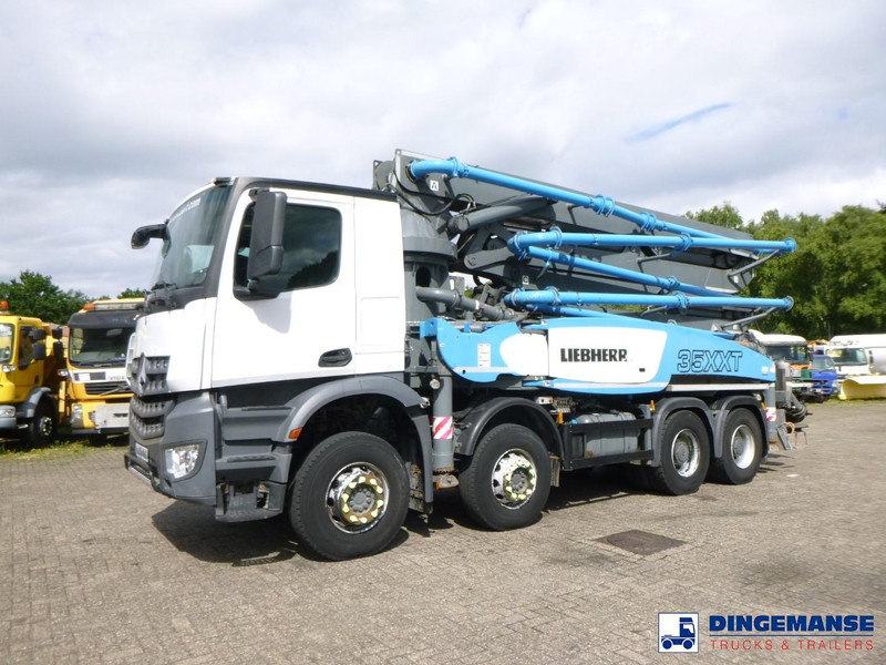 Mercedes-Benz Arocs 8x4 Liebherr 35 XXT concrete pump 35 m - مضخة خرسانة: صورة 1 Mercedes-Benz Arocs 8x4 Liebherr 35 XXT concrete pump 35 m - مضخة خرسانة: صورة 1