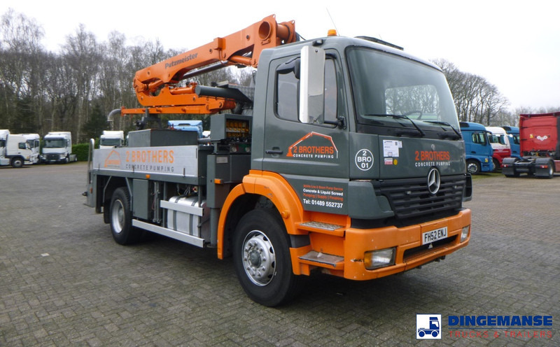 Mercedes-Benz Atego 4x2 Putzmeister concrete pump 16 m - مضخة خرسانة ثابتة: صورة 2 Mercedes-Benz Atego 4x2 Putzmeister concrete pump 16 m - مضخة خرسانة ثابتة: صورة 2