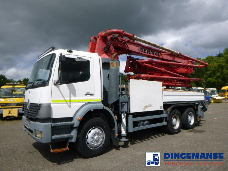 Mercedes-Benz Atego 6x4 Sermac SCL120 concrete pump - مضخة خرسانة: صورة 1 Mercedes-Benz Atego 6x4 Sermac SCL120 concrete pump - مضخة خرسانة: صورة 1