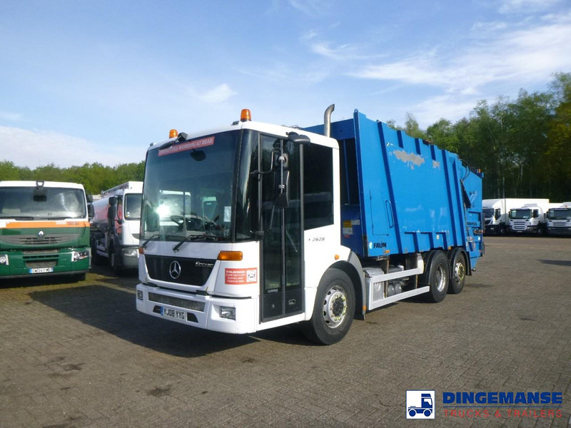 Mercedes-Benz Econic 2629 6x2 RHD Faun refuse truck - شاحنة قمامة: صورة 1 Mercedes-Benz Econic 2629 6x2 RHD Faun refuse truck - شاحنة قمامة: صورة 1