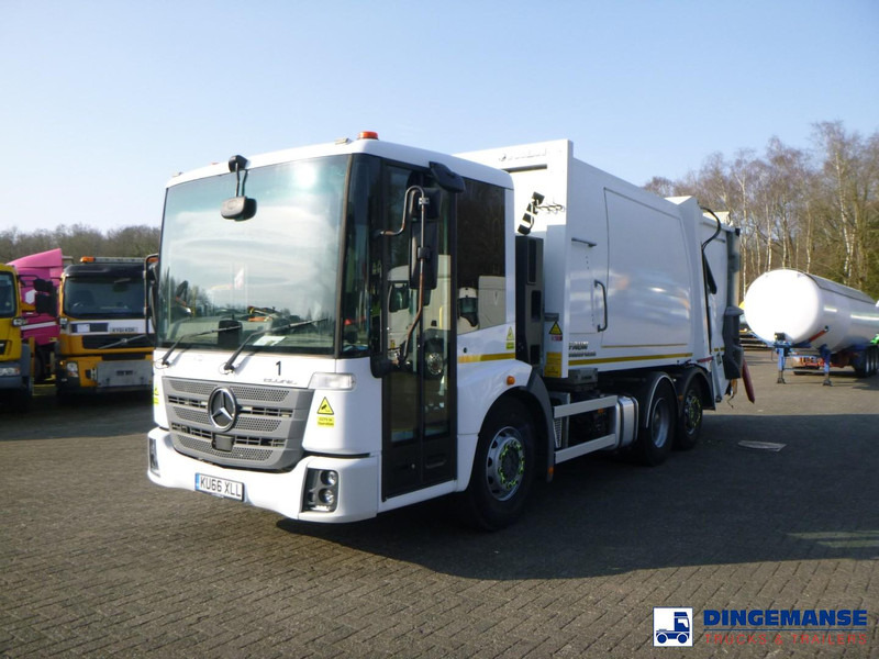 Mercedes-Benz Econic 2630 6x2 RHD Faun refuse truck - شاحنة قمامة: صورة 1 Mercedes-Benz Econic 2630 6x2 RHD Faun refuse truck - شاحنة قمامة: صورة 1