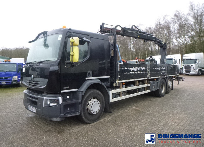 Renault Premium 380 DXI 6x2 RHD + Hiab 122 B2 Duo - شاحنة كرين: صورة 1 Renault Premium 380 DXI 6x2 RHD + Hiab 122 B2 Duo - شاحنة كرين: صورة 1