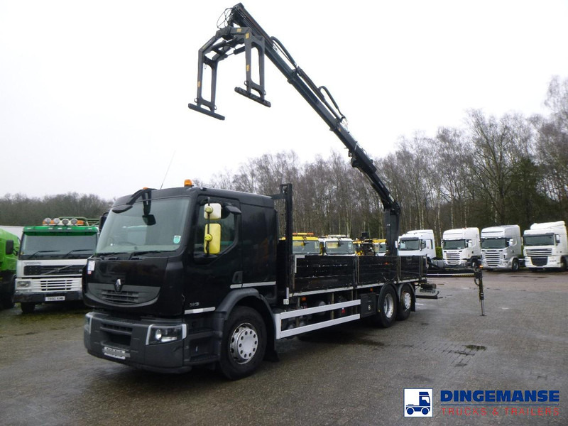 Renault Premium 380 dxi 6x2 RHD + Hiab XS122 Duo - شاحنة كرين: صورة 1 Renault Premium 380 dxi 6x2 RHD + Hiab XS122 Duo - شاحنة كرين: صورة 1
