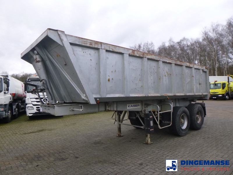 Robuste Kaiser Tipper trailer steel 24 m3 + tarpaulin - قلاب صغير: صورة 1 Robuste Kaiser Tipper trailer steel 24 m3 + tarpaulin - قلاب صغير: صورة 1