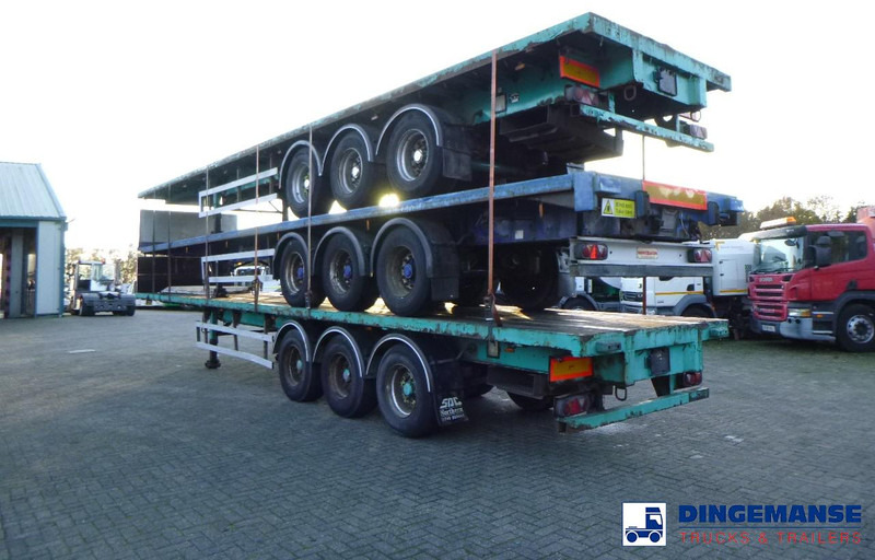SDC Stack - 3 x platform trailer 13.6 m / 39 t - نصف مقطورة مسطحة: صورة 4 SDC Stack - 3 x platform trailer 13.6 m / 39 t - نصف مقطورة مسطحة: صورة 4
