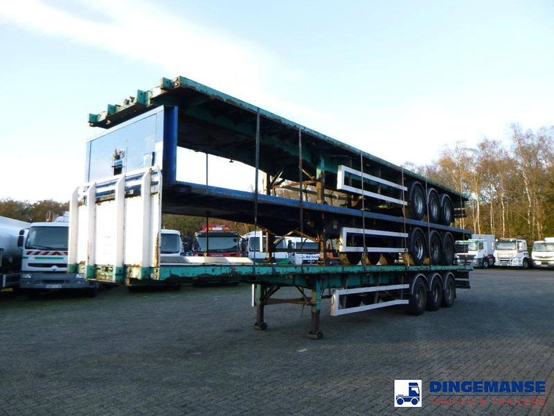 SDC Stack - 3 x platform trailer 13.6 m / 39 t - نصف مقطورة مسطحة: صورة 1 SDC Stack - 3 x platform trailer 13.6 m / 39 t - نصف مقطورة مسطحة: صورة 1