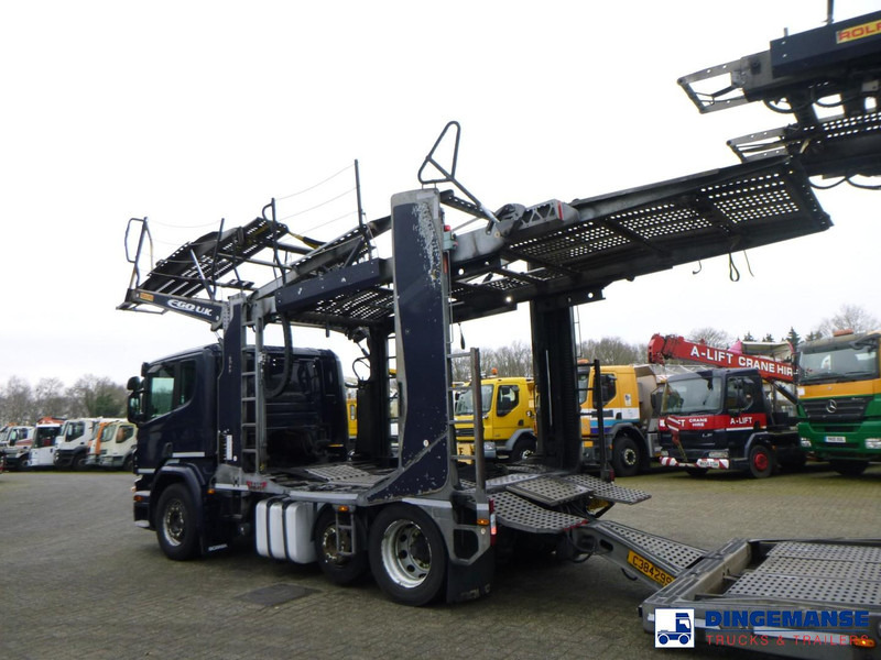 Scania P 410 6x2 RHD Rolfo car transporter - شاحنة نقل سيارات شاحنة: صورة 5 Scania P 410 6x2 RHD Rolfo car transporter - شاحنة نقل سيارات شاحنة: صورة 5