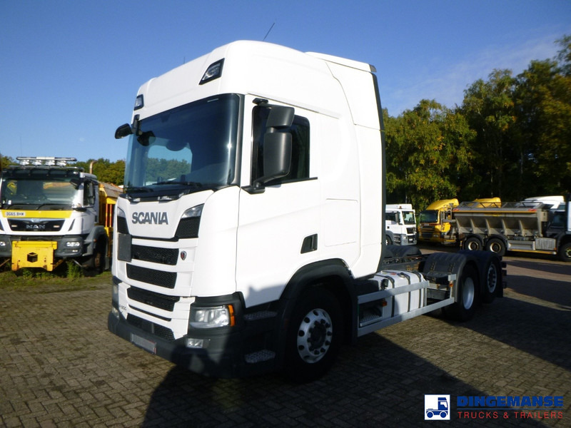 Scania R 500 B 6x2 chassis Euro 6 + ADR - شاحنة بهيكل معدني للمقصورة: صورة 1 Scania R 500 B 6x2 chassis Euro 6 + ADR - شاحنة بهيكل معدني للمقصورة: صورة 1