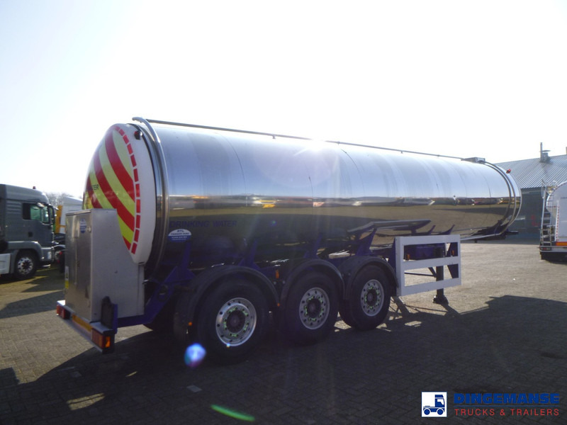 TCL Food tank inox 30 m3 / 1 comp + pump - نصف مقطورة صهريج: صورة 4 TCL Food tank inox 30 m3 / 1 comp + pump - نصف مقطورة صهريج: صورة 4