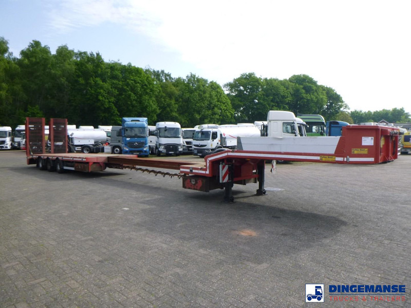 TURBO'S HOET 3-axle semi-lowbed trailer 39 t + ramps - نصف مقطورة بلودر منخفض: صورة 2 TURBO'S HOET 3-axle semi-lowbed trailer 39 t + ramps - نصف مقطورة بلودر منخفض: صورة 2