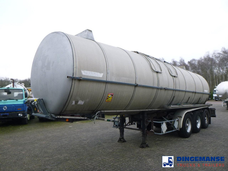 Trailor Heavy oil / bitumen tank steel 31.1 m3 / 1 comp - نصف مقطورة صهريج: صورة 1 Trailor Heavy oil / bitumen tank steel 31.1 m3 / 1 comp - نصف مقطورة صهريج: صورة 1