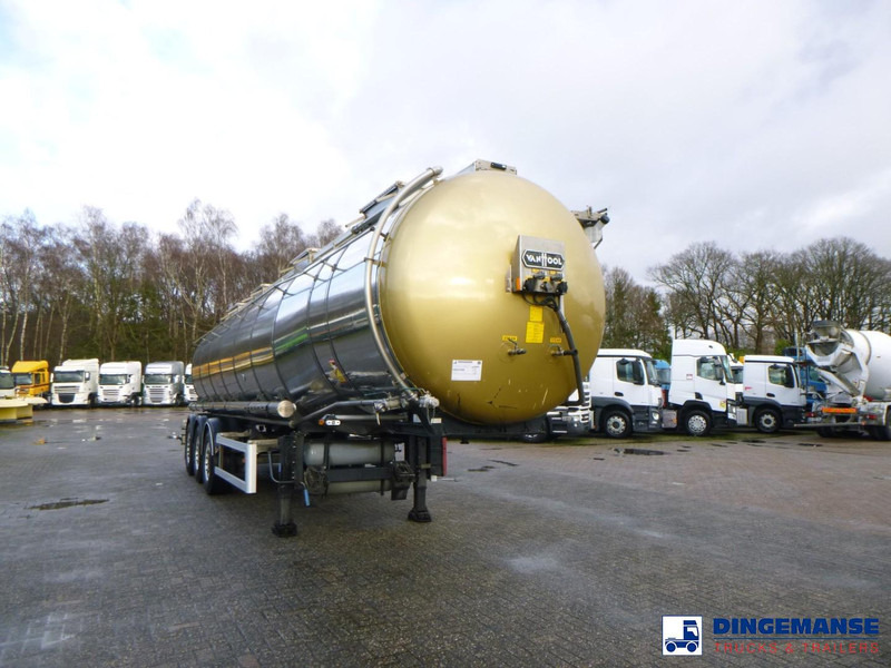 Van Hool Chemical tank inox 30 m3 / 1 comp ADR 12/03/2024 - نصف مقطورة صهريج: صورة 2 Van Hool Chemical tank inox 30 m3 / 1 comp ADR 12/03/2024 - نصف مقطورة صهريج: صورة 2