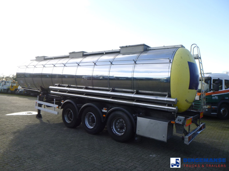 Van Hool Chemical tank inox 30 m3 / 3 comp - مقطورة صهريج: صورة 3 Van Hool Chemical tank inox 30 m3 / 3 comp - مقطورة صهريج: صورة 3