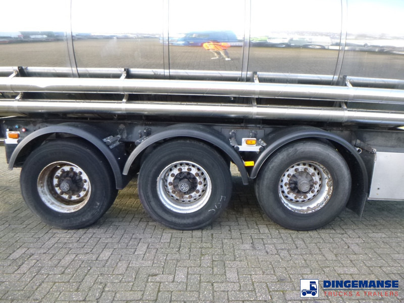 Van Hool Chemical tank inox 30 m3 / 3 comp - مقطورة صهريج: صورة 5 Van Hool Chemical tank inox 30 m3 / 3 comp - مقطورة صهريج: صورة 5