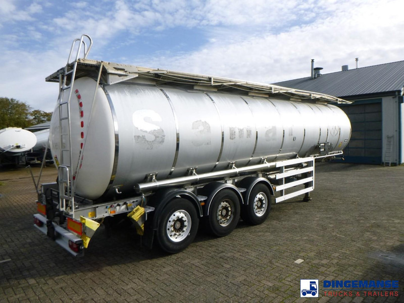 Van Hool Chemical tank inox L4BH 37.5 m3 / 1 comp - نصف مقطورة صهريج: صورة 4 Van Hool Chemical tank inox L4BH 37.5 m3 / 1 comp - نصف مقطورة صهريج: صورة 4