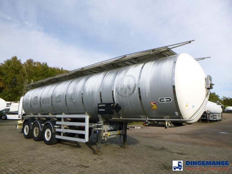 Van Hool Chemical tank inox L4BH 37.5 m3 / 1 comp - نصف مقطورة صهريج: صورة 2 Van Hool Chemical tank inox L4BH 37.5 m3 / 1 comp - نصف مقطورة صهريج: صورة 2
