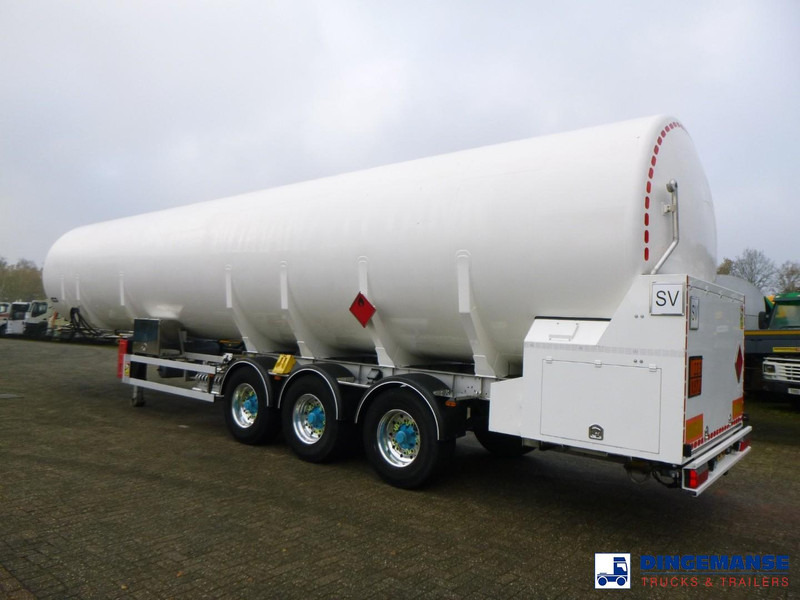 Van Hool Cryogenic tank inox 58.6 m3 / 1 comp / R10,4BN (methane/argon/nitrogen) - نصف مقطورة صهريج: صورة 3 Van Hool Cryogenic tank inox 58.6 m3 / 1 comp / R10,4BN (methane/argon/nitrogen) - نصف مقطورة صهريج: صورة 3