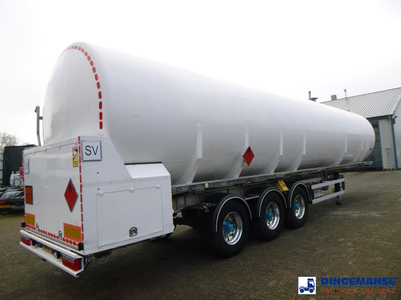 Van Hool Cryogenic tank inox 58.6 m3 / 1 comp / R10,4BN (methane/argon/nitrogen) - نصف مقطورة صهريج: صورة 4 Van Hool Cryogenic tank inox 58.6 m3 / 1 comp / R10,4BN (methane/argon/nitrogen) - نصف مقطورة صهريج: صورة 4