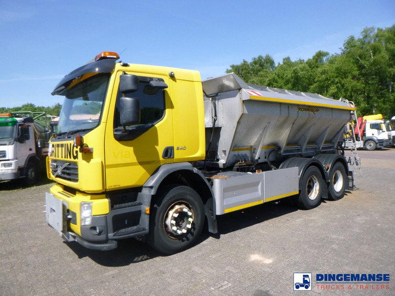 Volvo FH 340 6x4 RHD Romaquip gritter / salt spreader - جرافة ثلج: صورة 1 Volvo FH 340 6x4 RHD Romaquip gritter / salt spreader - جرافة ثلج: صورة 1