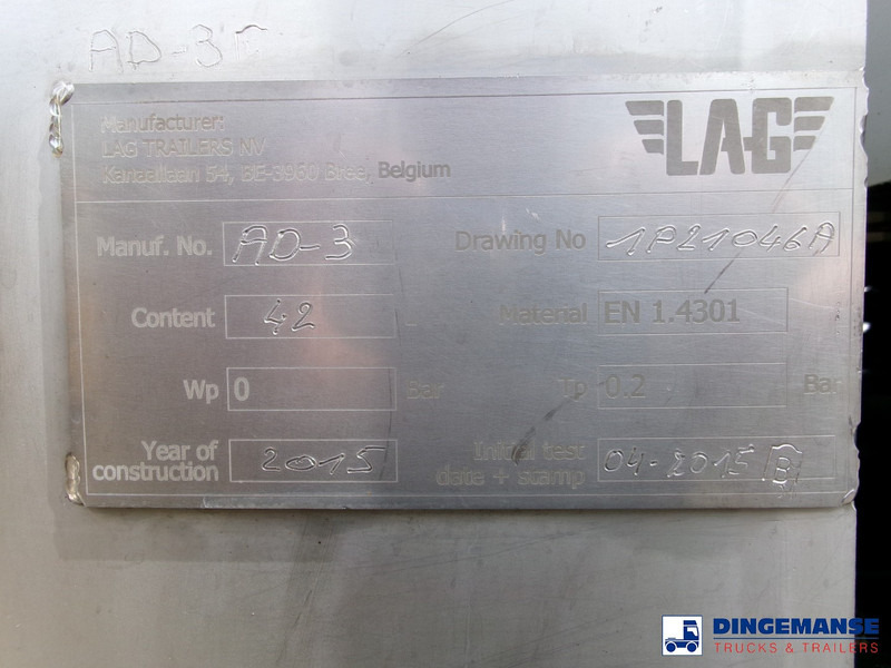 شاحنة صهريج Volvo FM 380 6X2 fuel tank 20.6 m3 / 4 comp: صورة 10