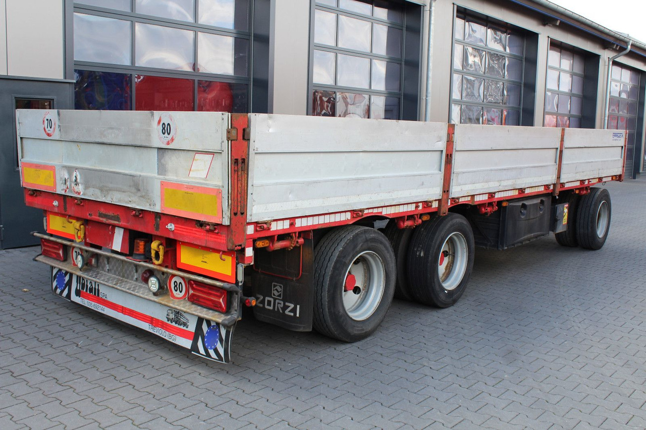 3-Achs ZORZI Pritschen-Anhänger Plateau-Rolle - مقطورة بلودر منخفض: صورة 4 3-Achs ZORZI Pritschen-Anhänger Plateau-Rolle - مقطورة بلودر منخفض: صورة 4