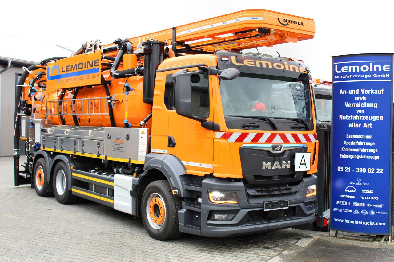 MAN TGS 26.480 6x2 Kroll 13m³ WRG Wasserrückgewinner - فراغ شاحنة: صورة 1 MAN TGS 26.480 6x2 Kroll 13m³ WRG Wasserrückgewinner - فراغ شاحنة: صورة 1