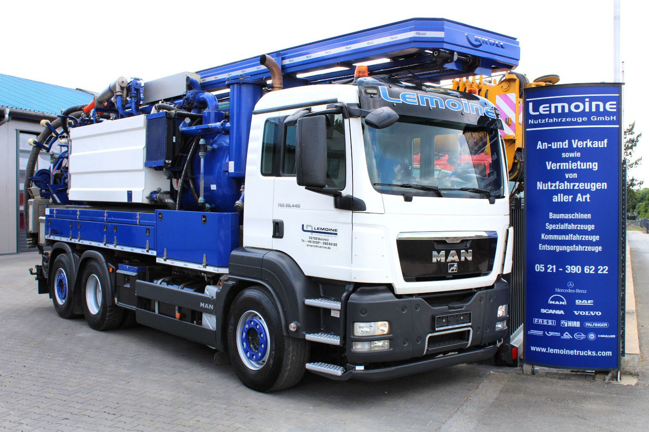 MAN TGS 28.440 6x2 Kroll 14,5m³ W-Rückgewinner KOMBI - فراغ شاحنة: صورة 1 MAN TGS 28.440 6x2 Kroll 14,5m³ W-Rückgewinner KOMBI - فراغ شاحنة: صورة 1