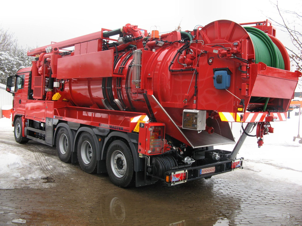 MAN TGS 35.540 8x4 Müller 16m³ WRG + 800 meter HD - فراغ شاحنة: صورة 1 MAN TGS 35.540 8x4 Müller 16m³ WRG + 800 meter HD - فراغ شاحنة: صورة 1