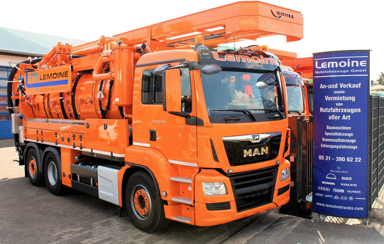 Mercedes-Benz 6x2 KROLL 14m³ HD-Kombi Wasserrückgewinner WRG - فراغ شاحنة: صورة 4 Mercedes-Benz 6x2 KROLL 14m³ HD-Kombi Wasserrückgewinner WRG - فراغ شاحنة: صورة 4