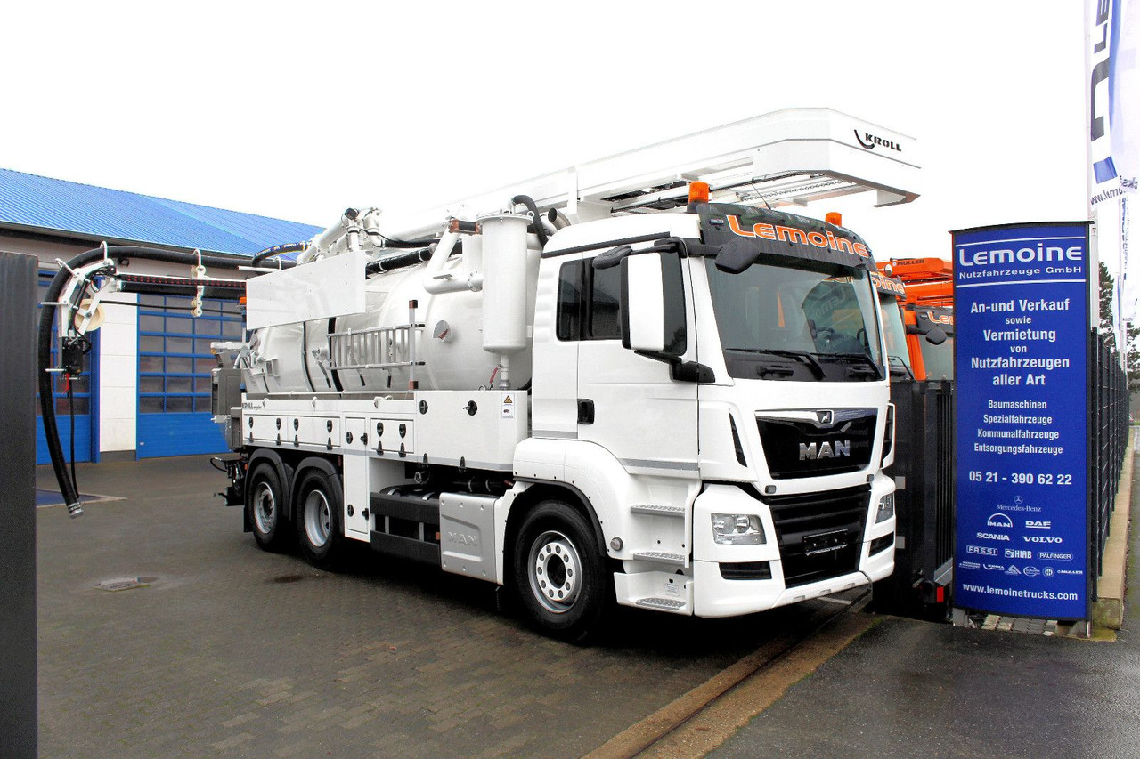 Mercedes-Benz 6x2 KROLL 14m³ HD-Kombi Wasserrückgewinner WRG - فراغ شاحنة: صورة 3 Mercedes-Benz 6x2 KROLL 14m³ HD-Kombi Wasserrückgewinner WRG - فراغ شاحنة: صورة 3