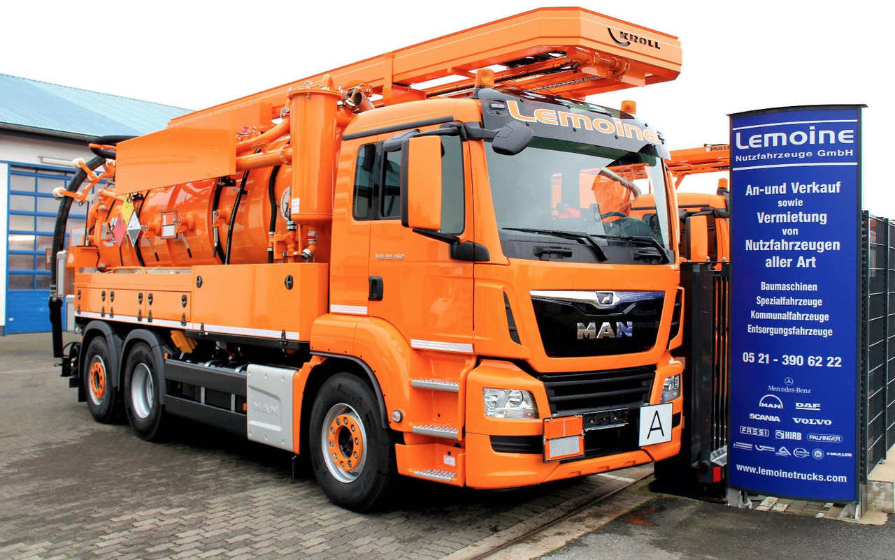 Mercedes-Benz 6x2 KROLL 14m³ HD-Kombi Wasserrückgewinner WRG - فراغ شاحنة: صورة 2 Mercedes-Benz 6x2 KROLL 14m³ HD-Kombi Wasserrückgewinner WRG - فراغ شاحنة: صورة 2