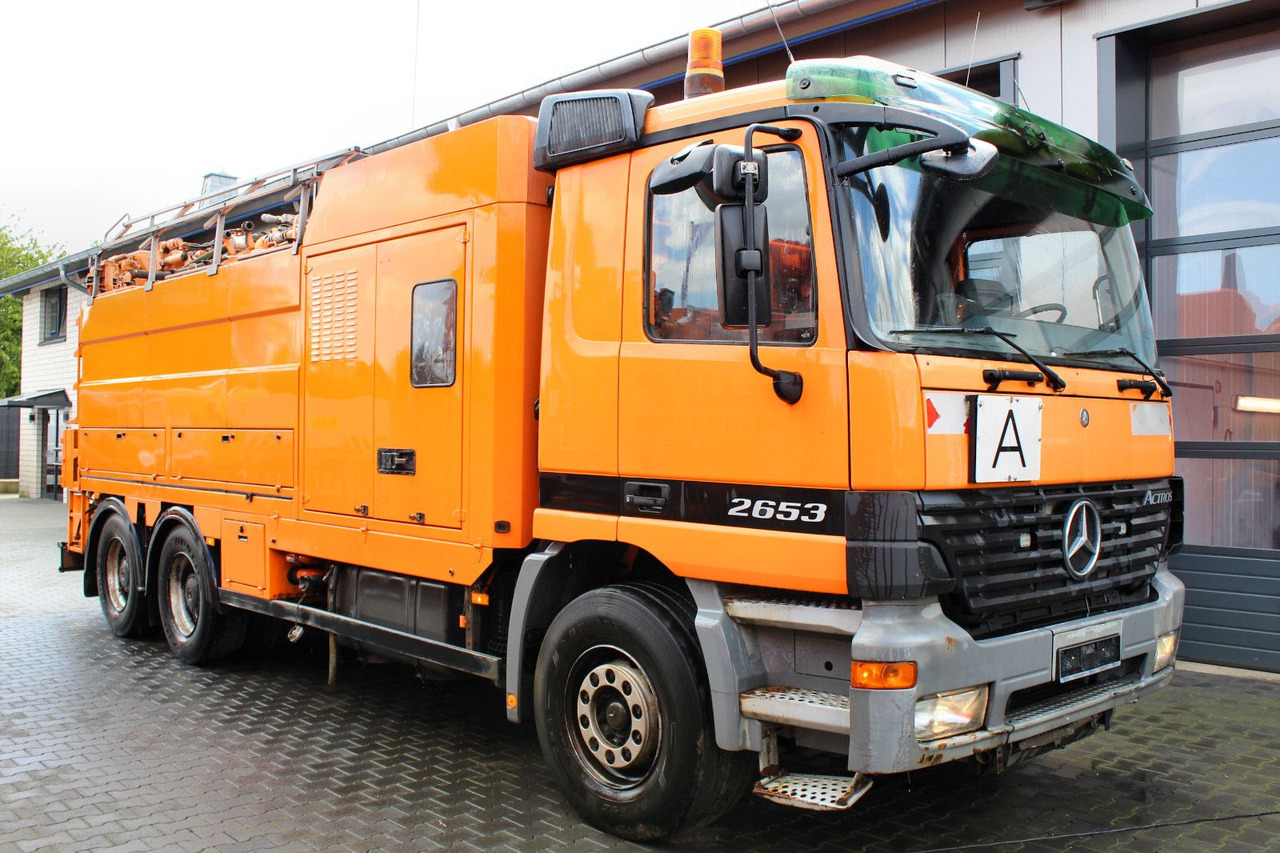 Mercedes-Benz Actros 2653 6x4 V8 Müller 16m³ Saug u.Spül-Kombi - فراغ شاحنة: صورة 1 Mercedes-Benz Actros 2653 6x4 V8 Müller 16m³ Saug u.Spül-Kombi - فراغ شاحنة: صورة 1