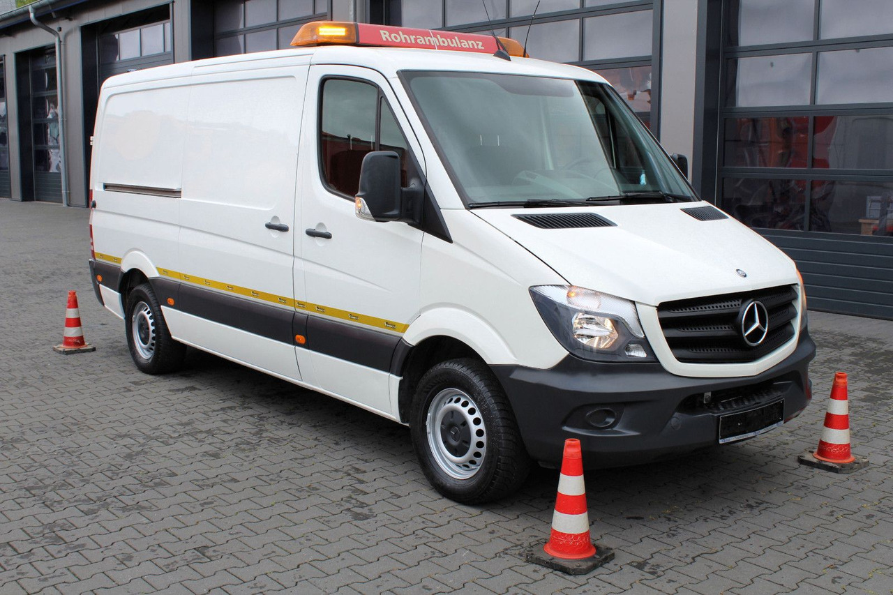 Mercedes-Benz Sprinter 316 CDI + Leistikow 1m³ HD-Spüler 3,5t - فراغ شاحنة: صورة 1 Mercedes-Benz Sprinter 316 CDI + Leistikow 1m³ HD-Spüler 3,5t - فراغ شاحنة: صورة 1