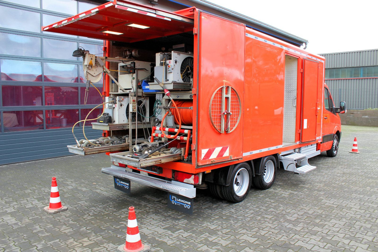 Mercedes-Benz Sprinter 719 V6 CDI 2m³HD-Spül+IBAK TV-Kanal 3D - فراغ شاحنة: صورة 1 Mercedes-Benz Sprinter 719 V6 CDI 2m³HD-Spül+IBAK TV-Kanal 3D - فراغ شاحنة: صورة 1