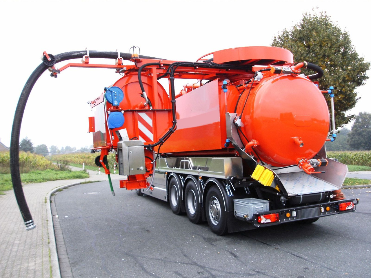 Scania R450 8x4 Kroll 19m³ W-Rückgewinner Kombi-HD +ADR - فراغ شاحنة: صورة 2 Scania R450 8x4 Kroll 19m³ W-Rückgewinner Kombi-HD +ADR - فراغ شاحنة: صورة 2