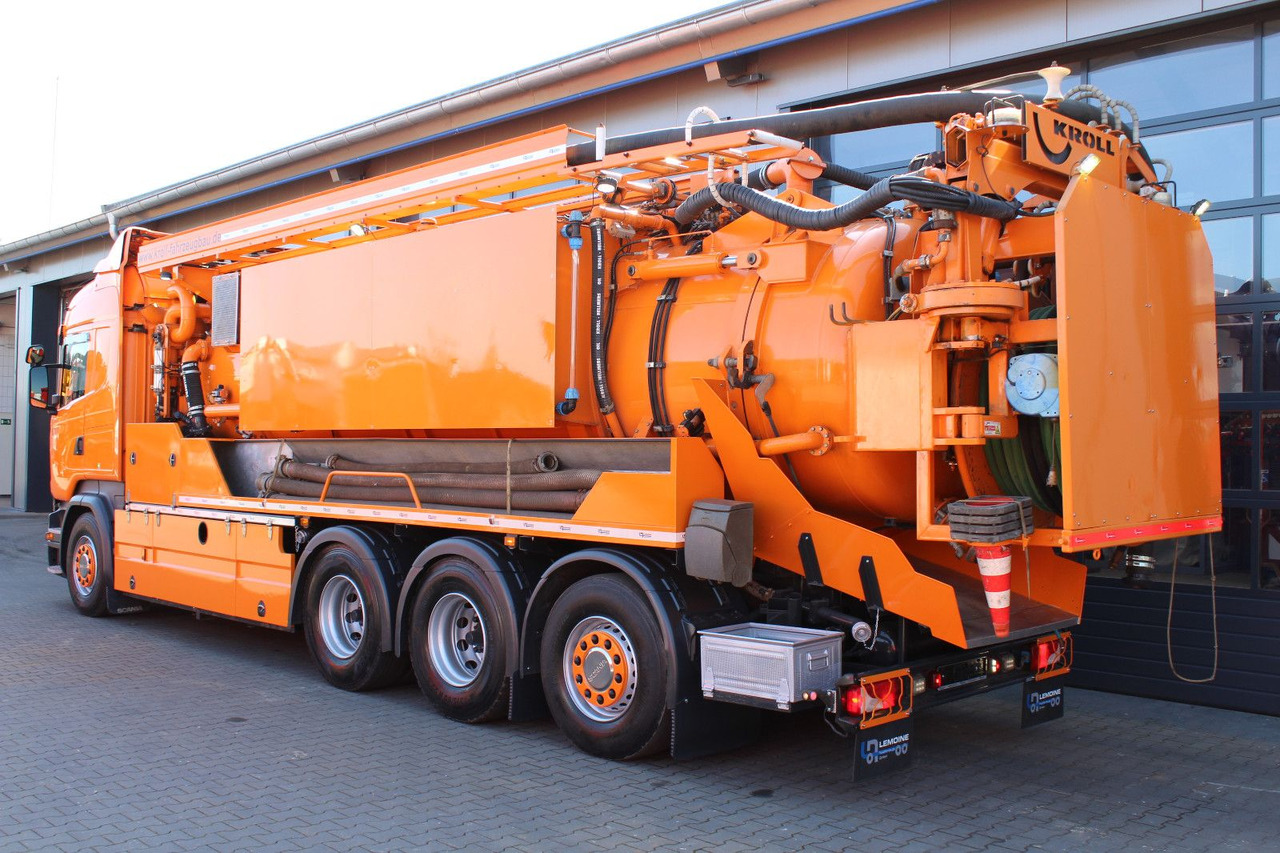 Scania R450 8x4 Kroll 19m³ Wasserrückgewinner Kombi-HD - فراغ شاحنة: صورة 5 Scania R450 8x4 Kroll 19m³ Wasserrückgewinner Kombi-HD - فراغ شاحنة: صورة 5